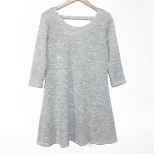 Olivia Rae• Heather Grey Sweater Dress